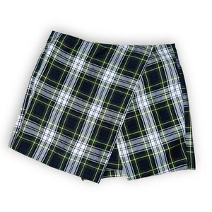 Topshop plaid mini skort